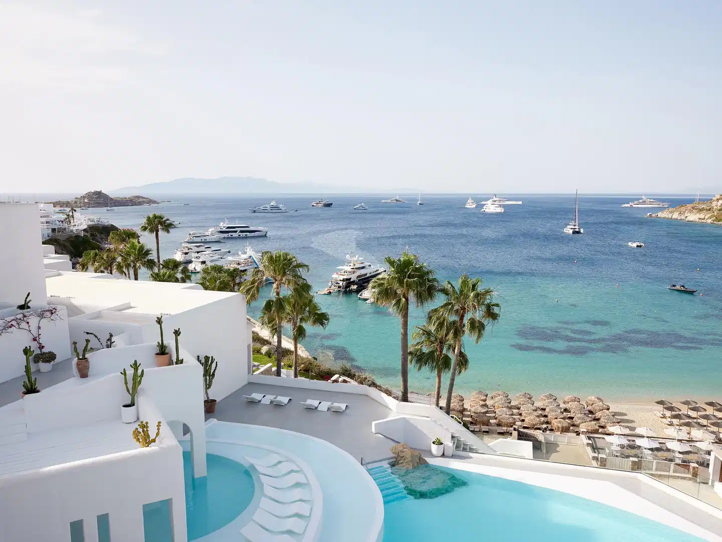 Mykonos Blu a Grecotel Resort to Live Pool