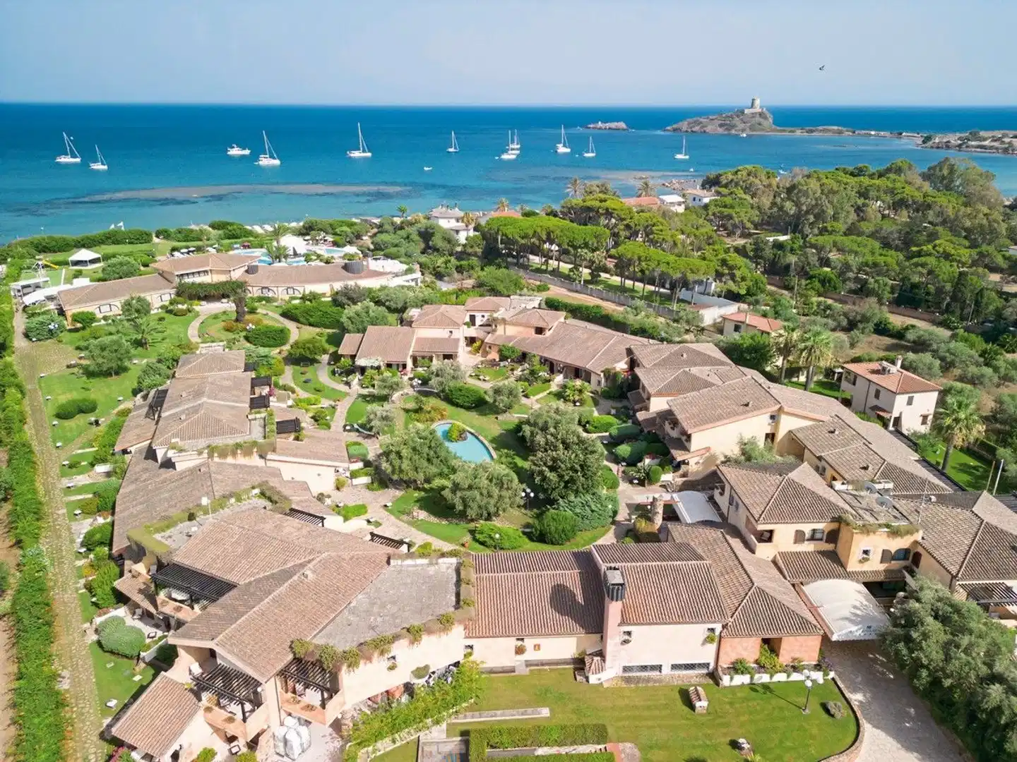 Baia di Nora Landschaft