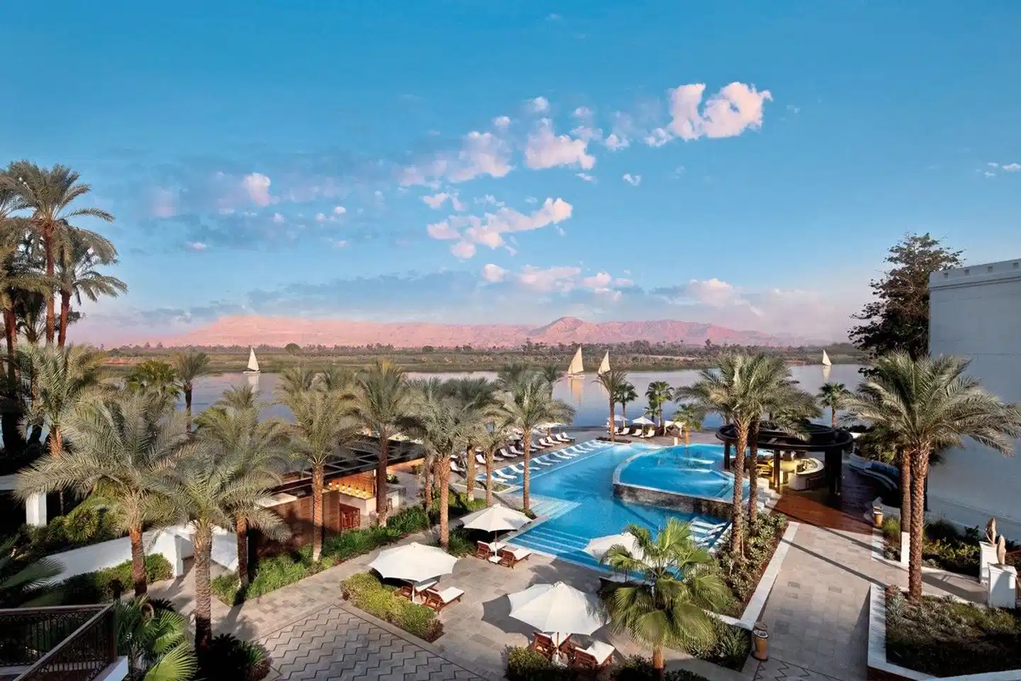 Hilton Luxor Resort & Spa Terrasse