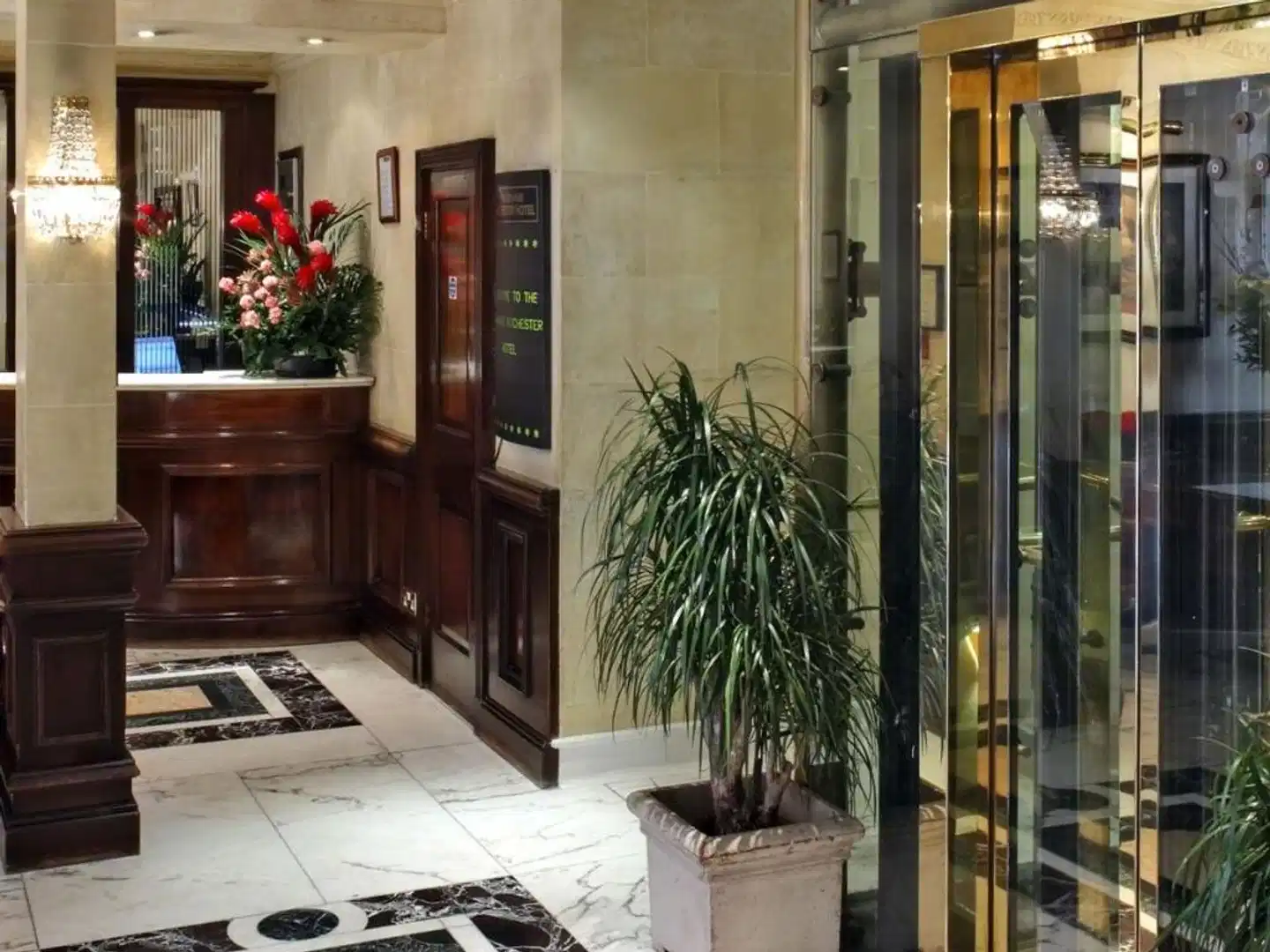 Rochester Hotel by Blue Orchid Lobby