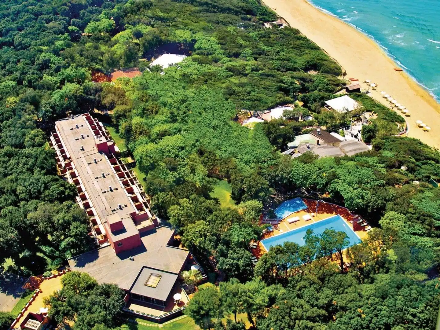 Park Hotel I Lecci Garten