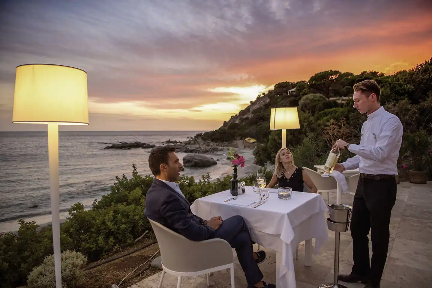 Falkensteiner Resort Capo Boi Terrasse