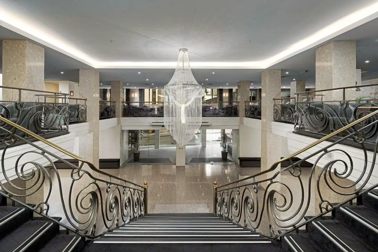 The Victoria Hotel Melbourne Lobby