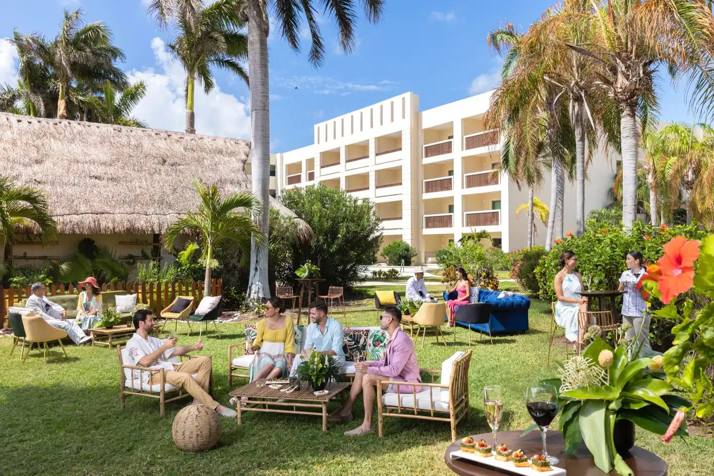 Dreams Puerto Morelos Resort & Spa Garten