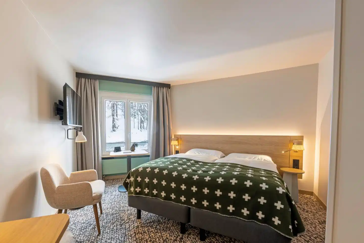 Schweizerhof Sils Maria, a Faern Collection Hotel Wohnbeispiel