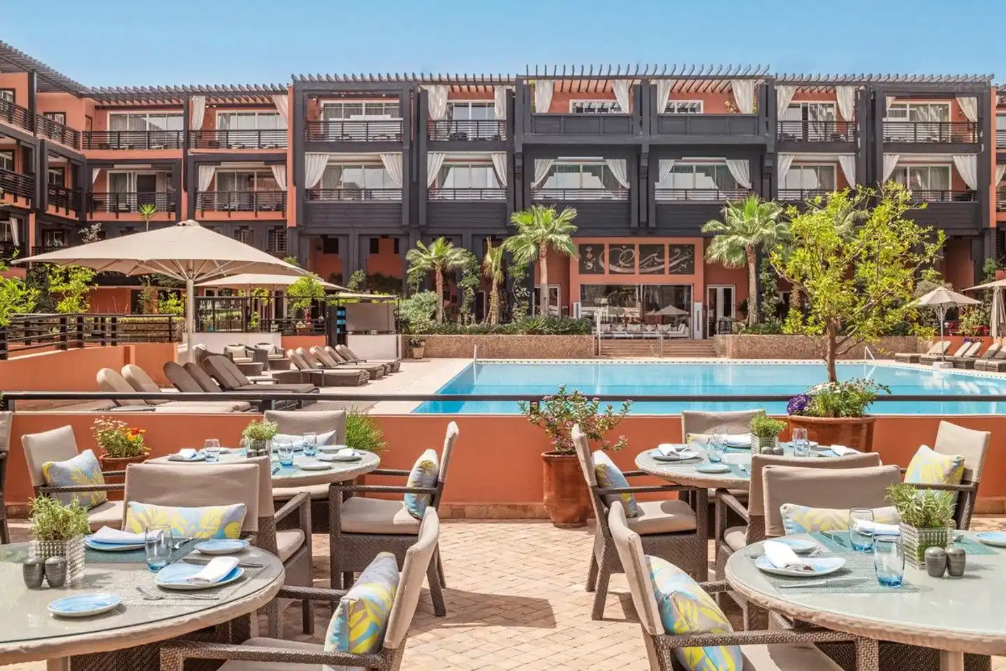 Hotel & Ryads Barriére Le Naoura Terrasse