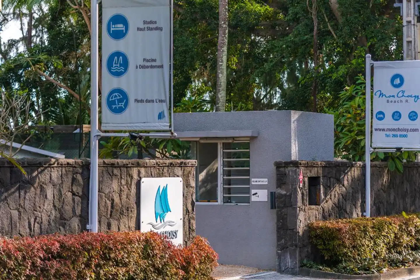 Mon Choisy Beach Resort Terrasse