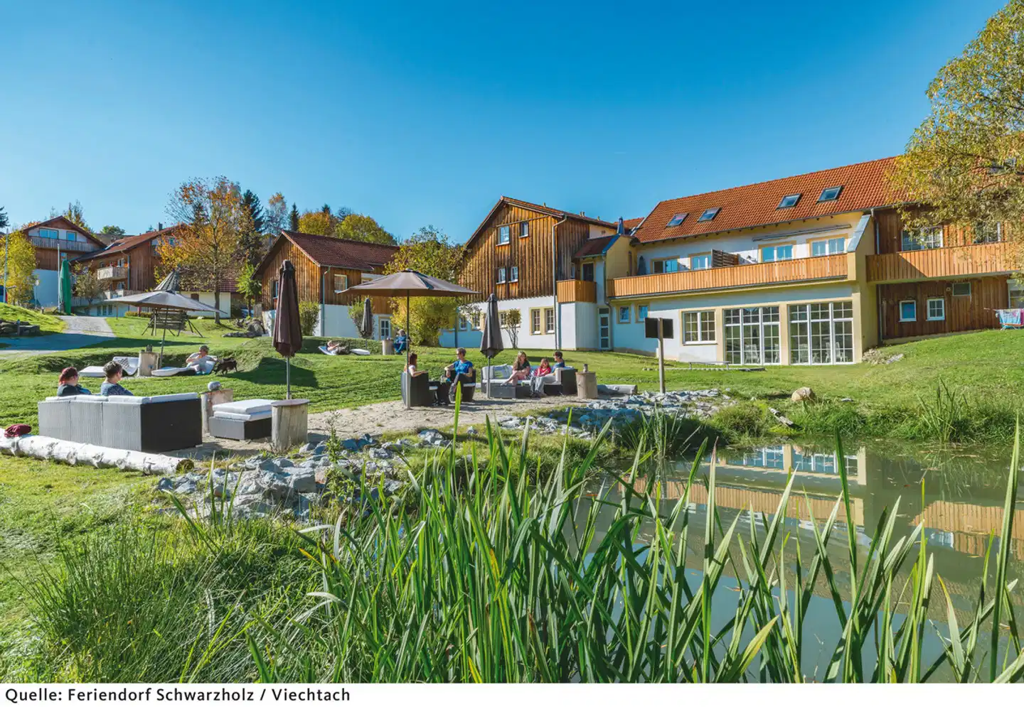 Feriendorf Schwarzholz Aussenansicht