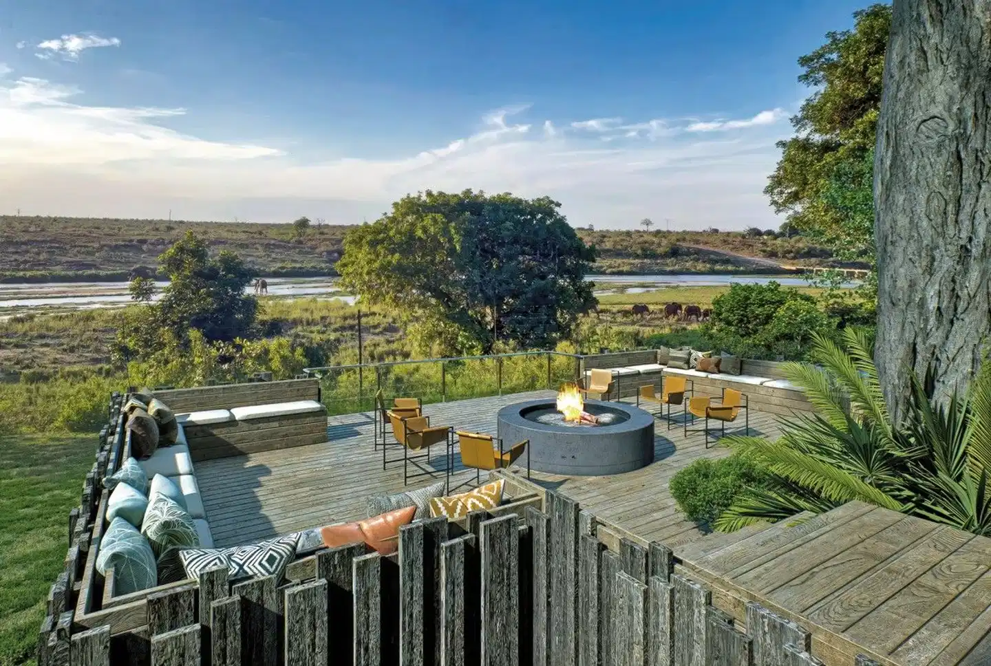 Safari & Sonne - Südafrika & Mozambique erleben Terrasse