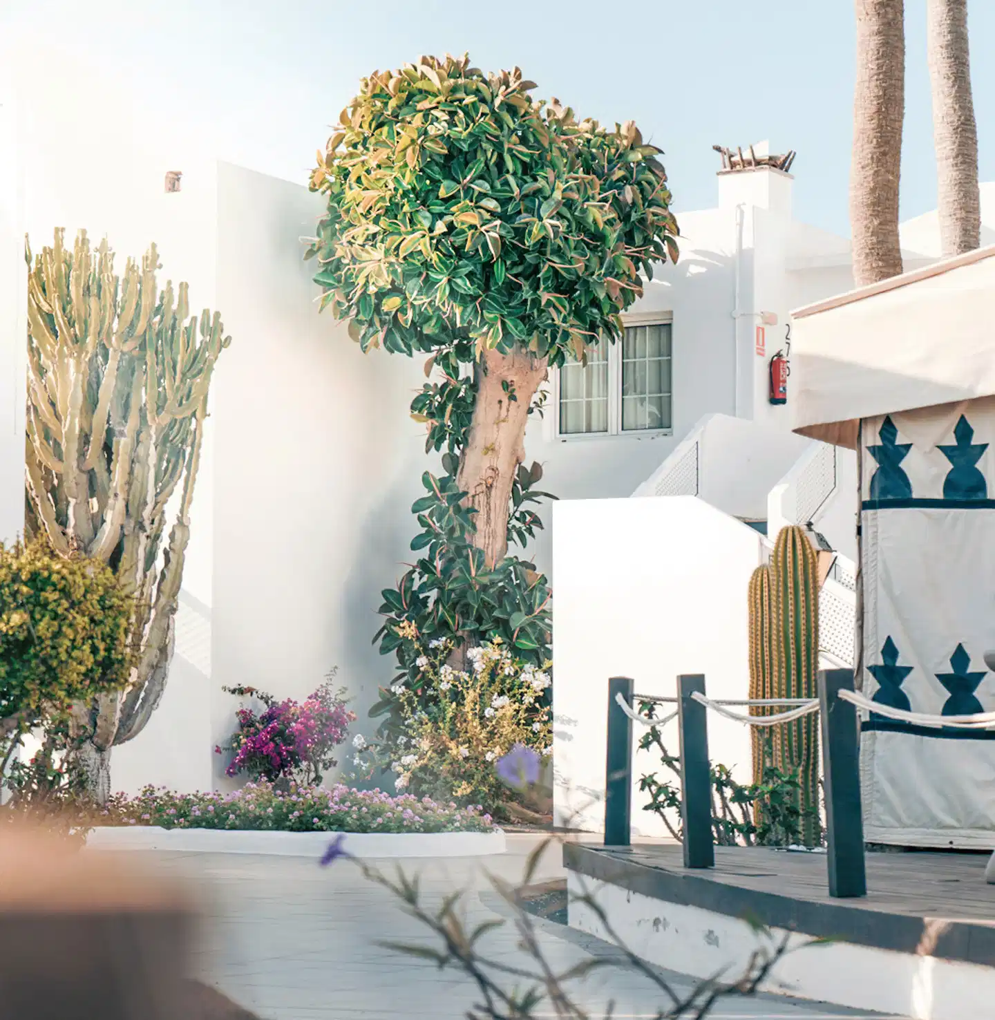 H10 White Suites Boutique Terrasse