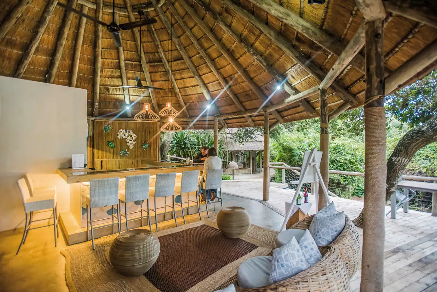 Thonga Beach Lodge Lobby