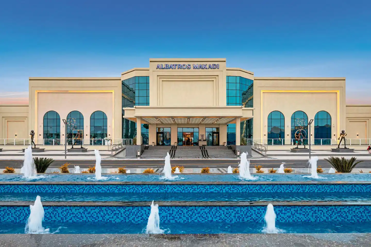 Albatros Makadi Resort Aussenansicht