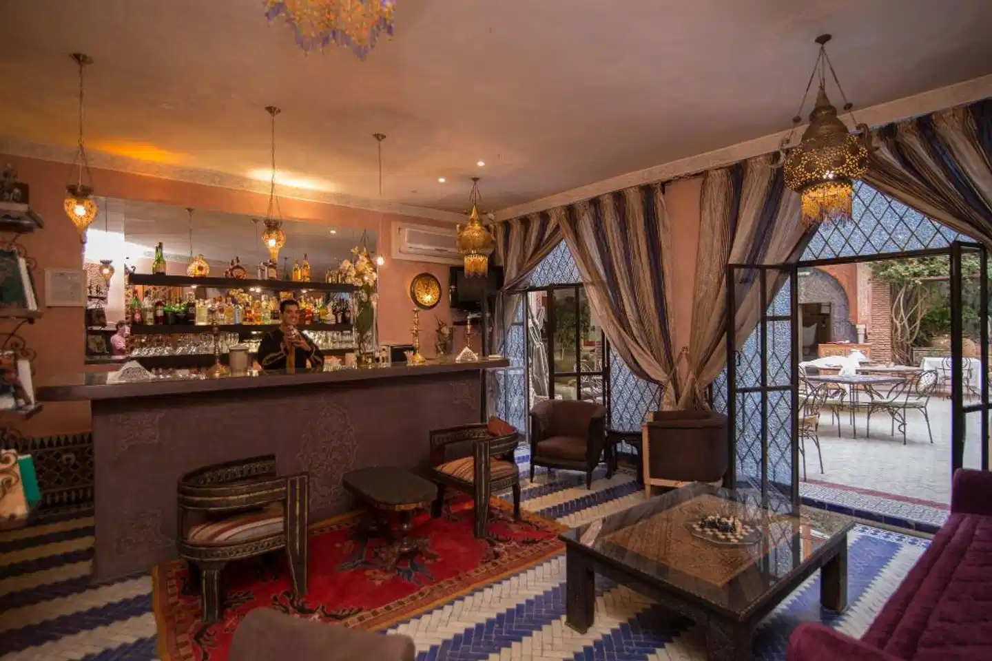 Riad Palais Sebban Bar