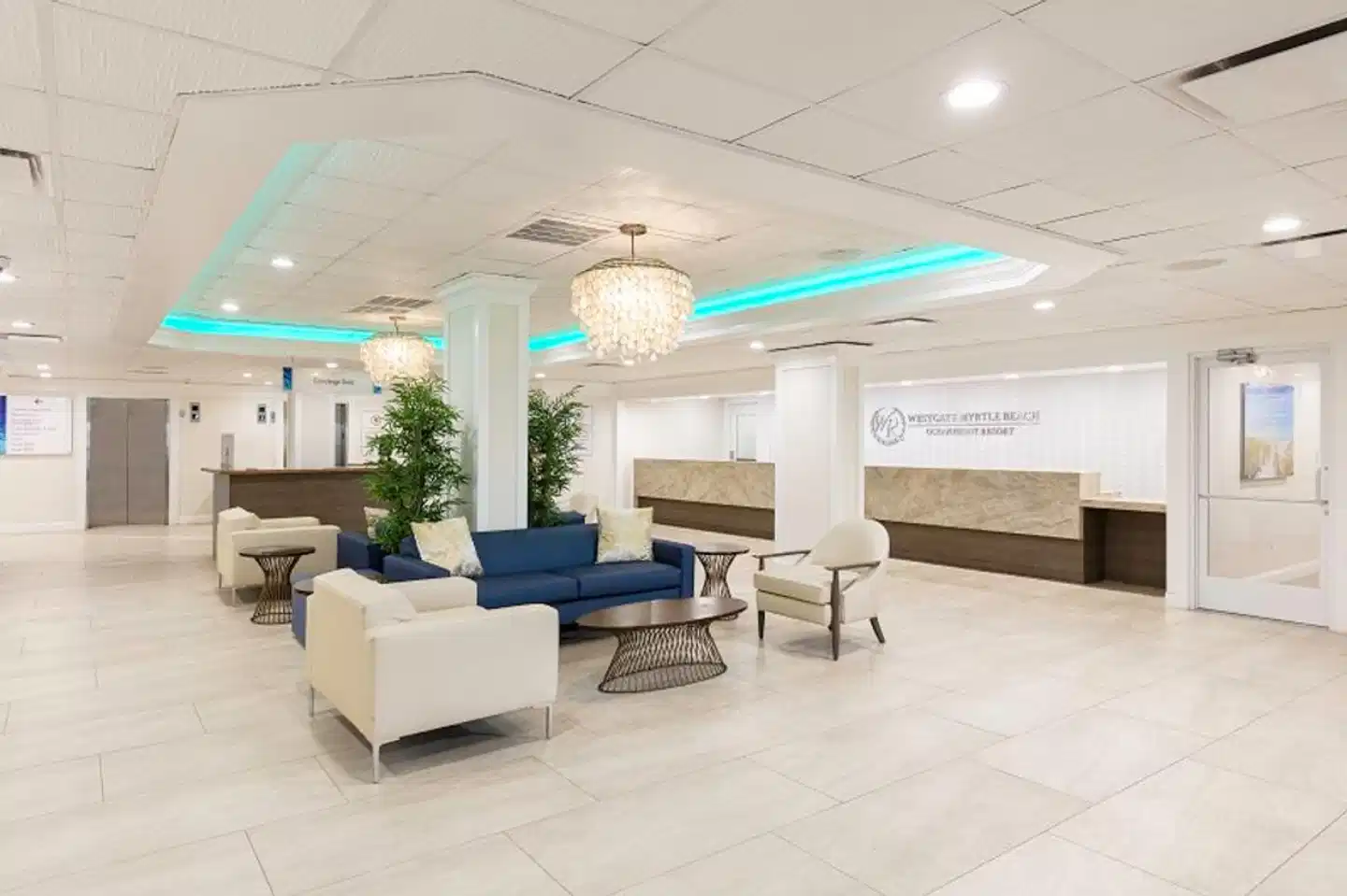 Westgate Myrtle Beach Oceanfront Resort Lobby