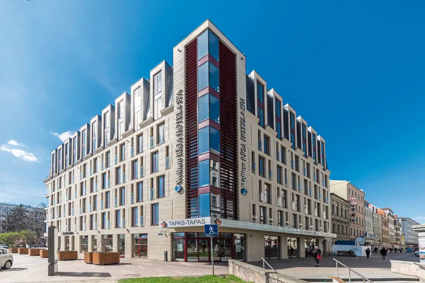 Wellton Riga Hotel & Spa Aussenansicht