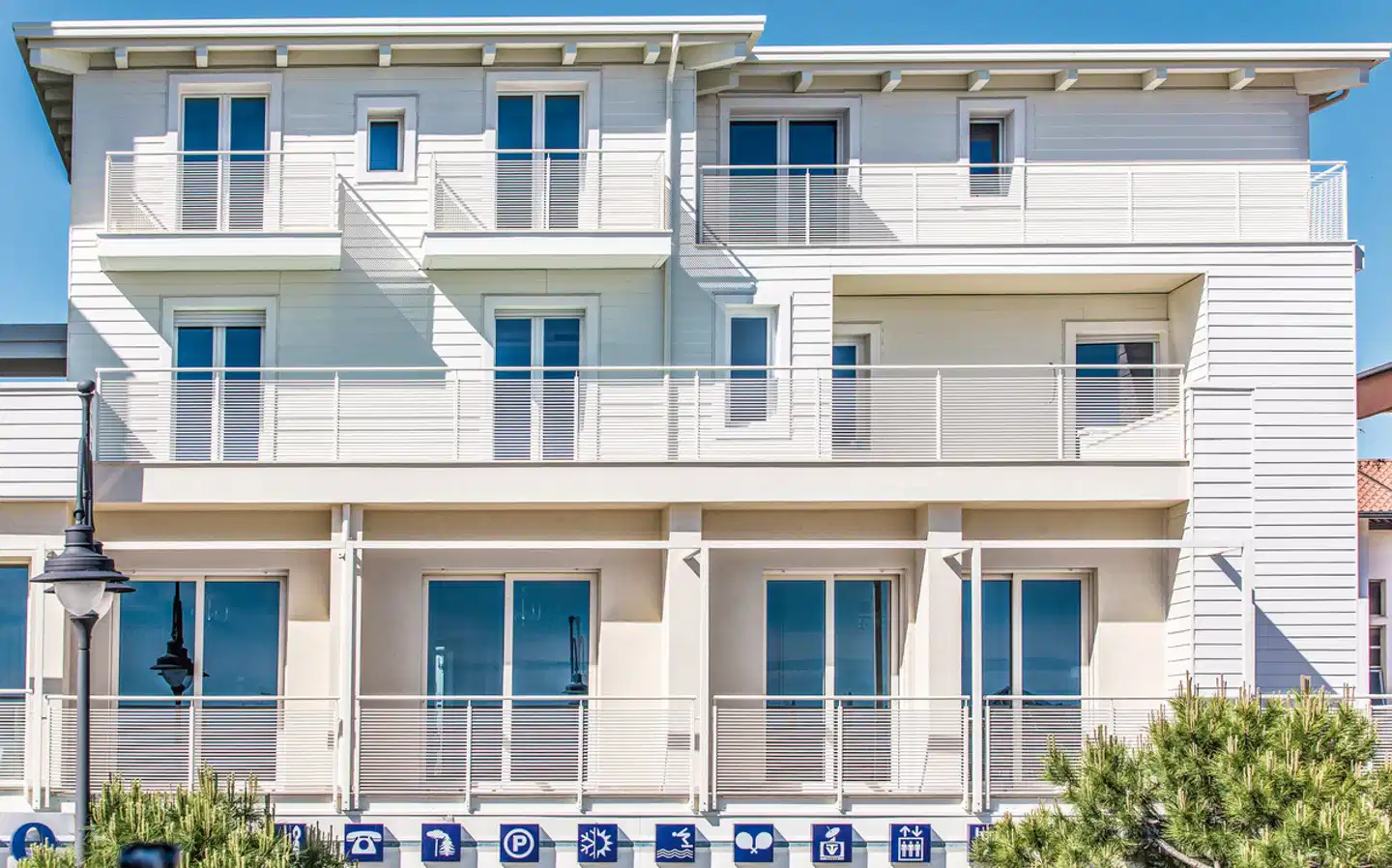 Hotel Nettuno Aussenansicht