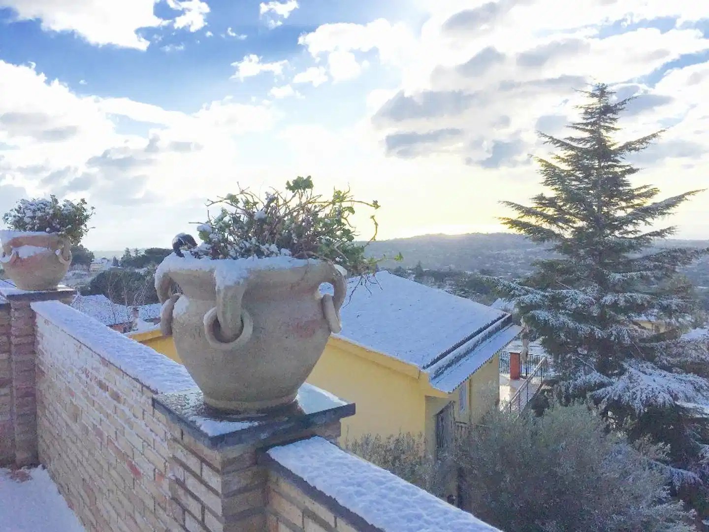 Etna Royal View Terrasse