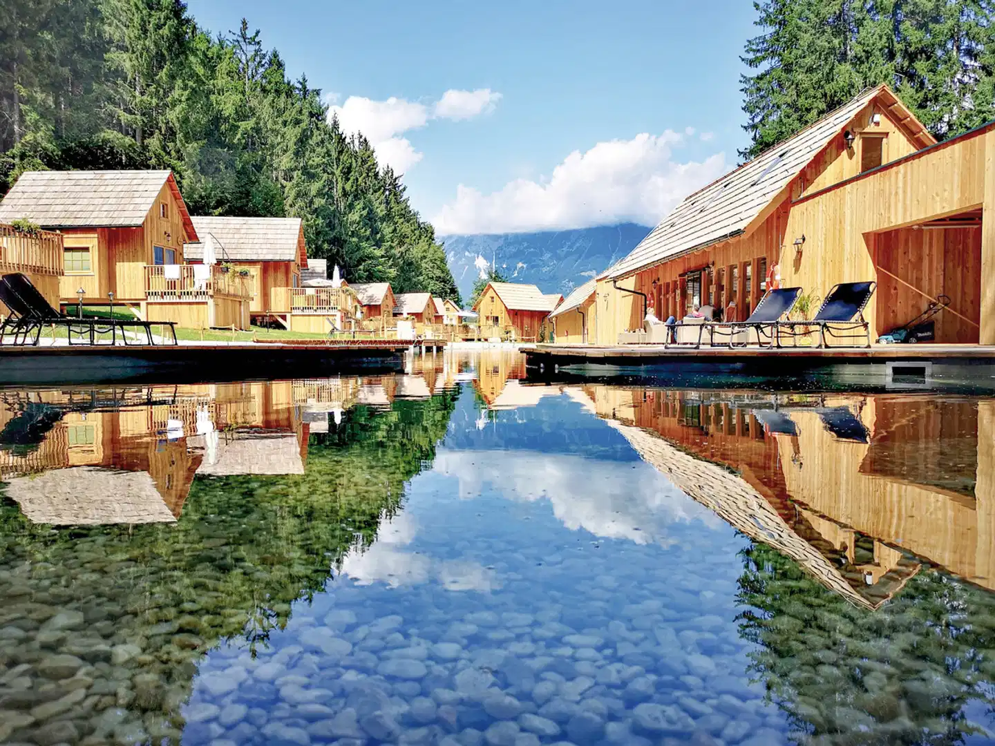 Glamping Ribno Bled Pool