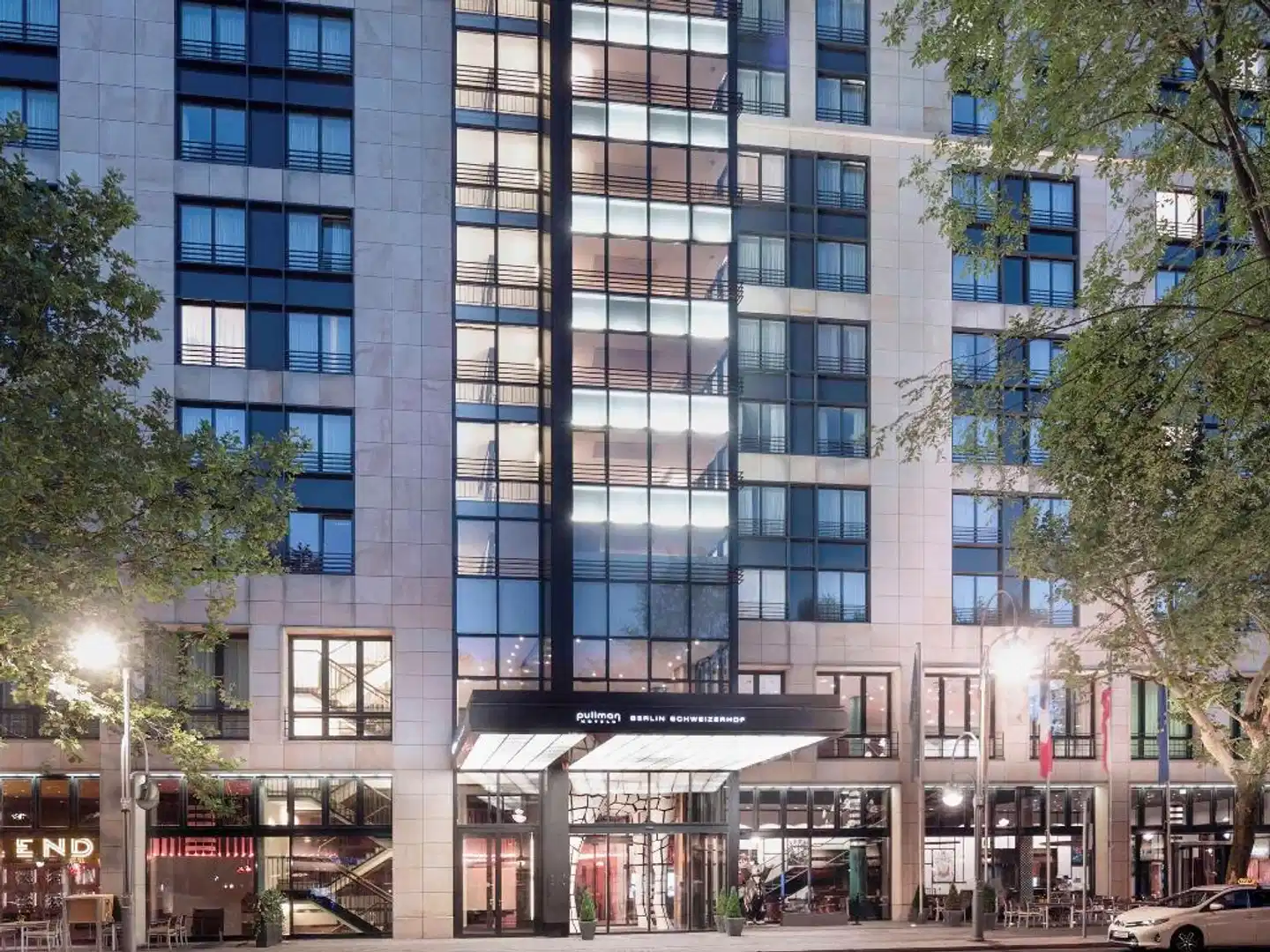 Pullman Berlin Schweizerhof Aussenansicht