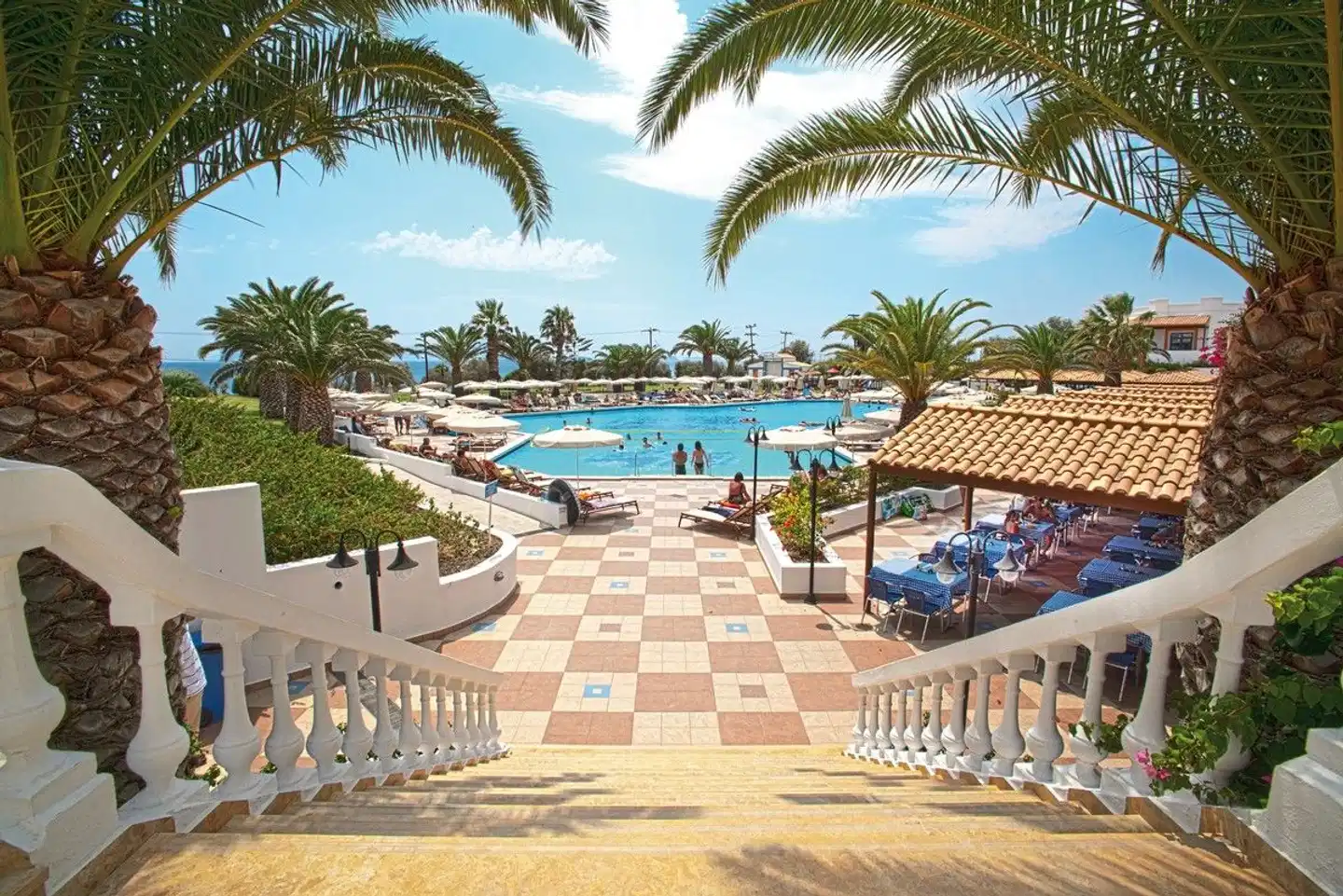 Lagas Aegean Village Terrasse