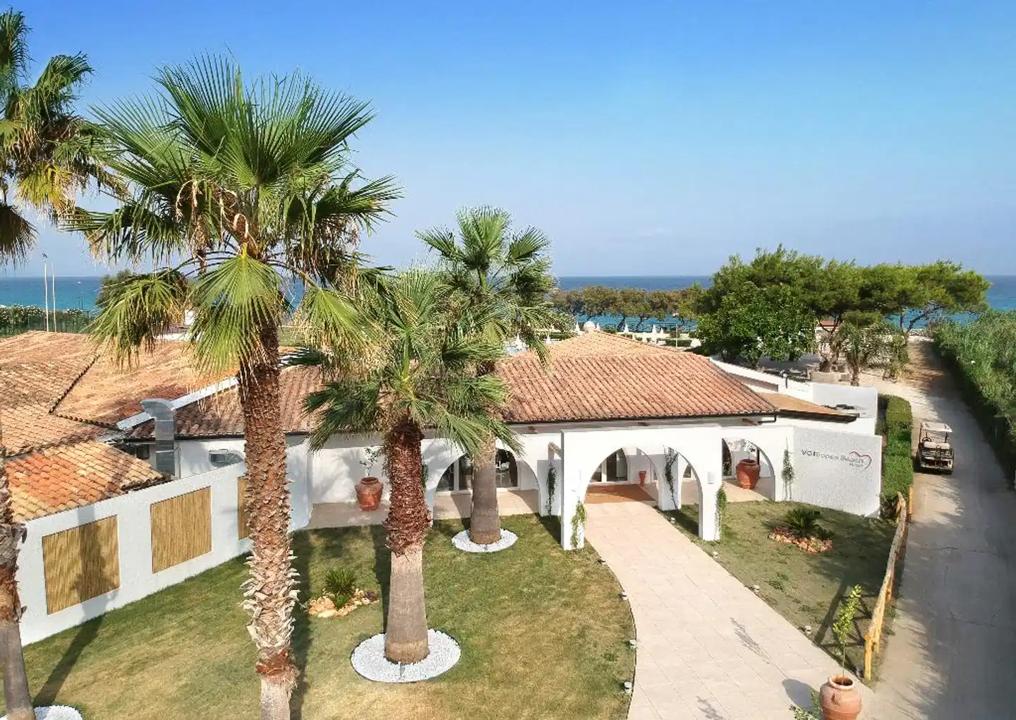 VOI Tropea Beach Resort Garten