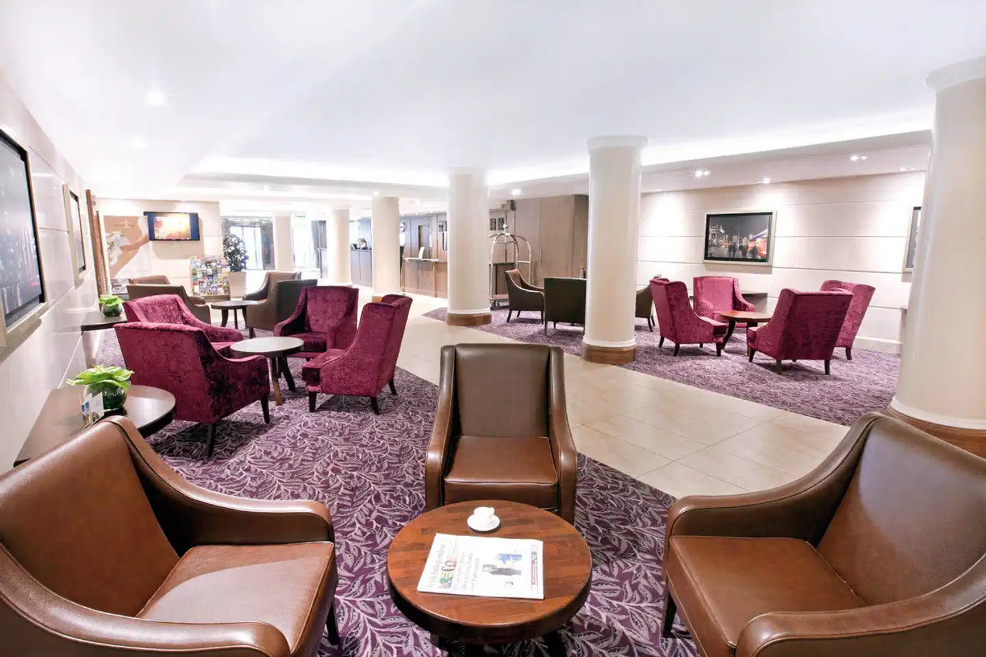 Academy Plaza Hotel Lobby