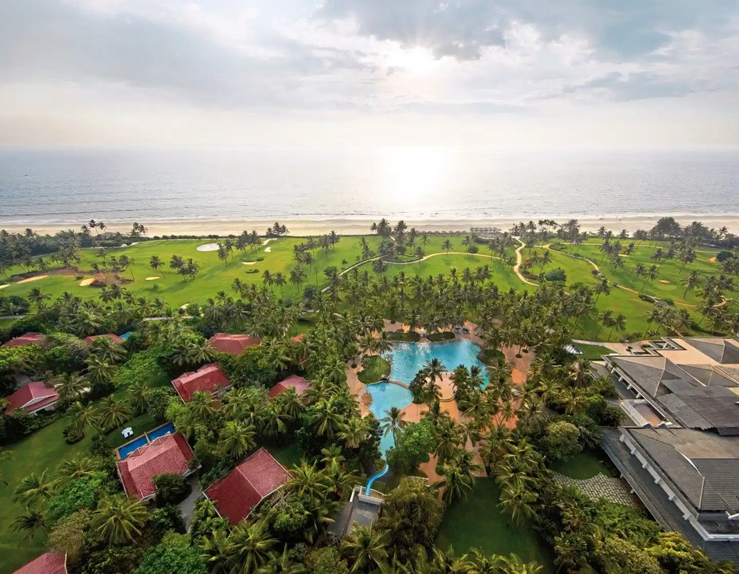 Taj Exotica Resort & Spa, Goa Landschaft