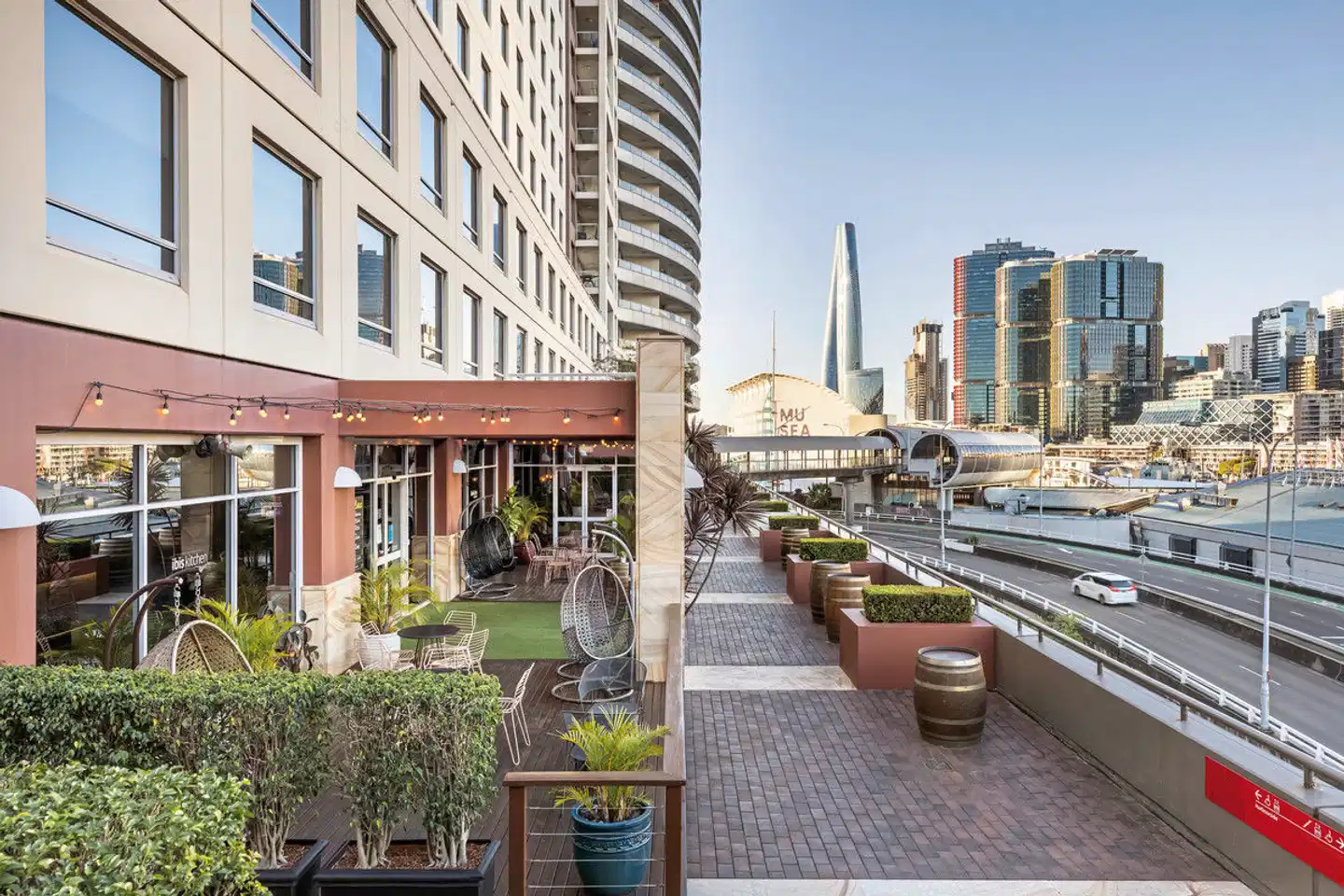 ibis Sydney Darling Harbour Terrasse