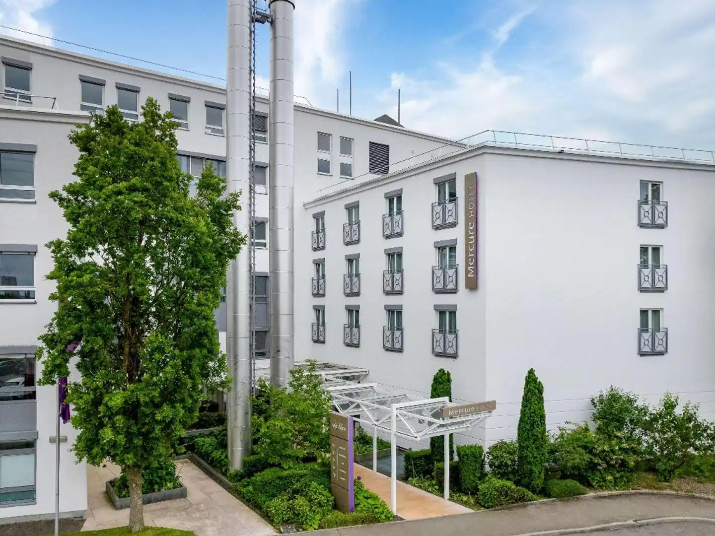 Mercure Stuttgart Airport Messe Aussenansicht