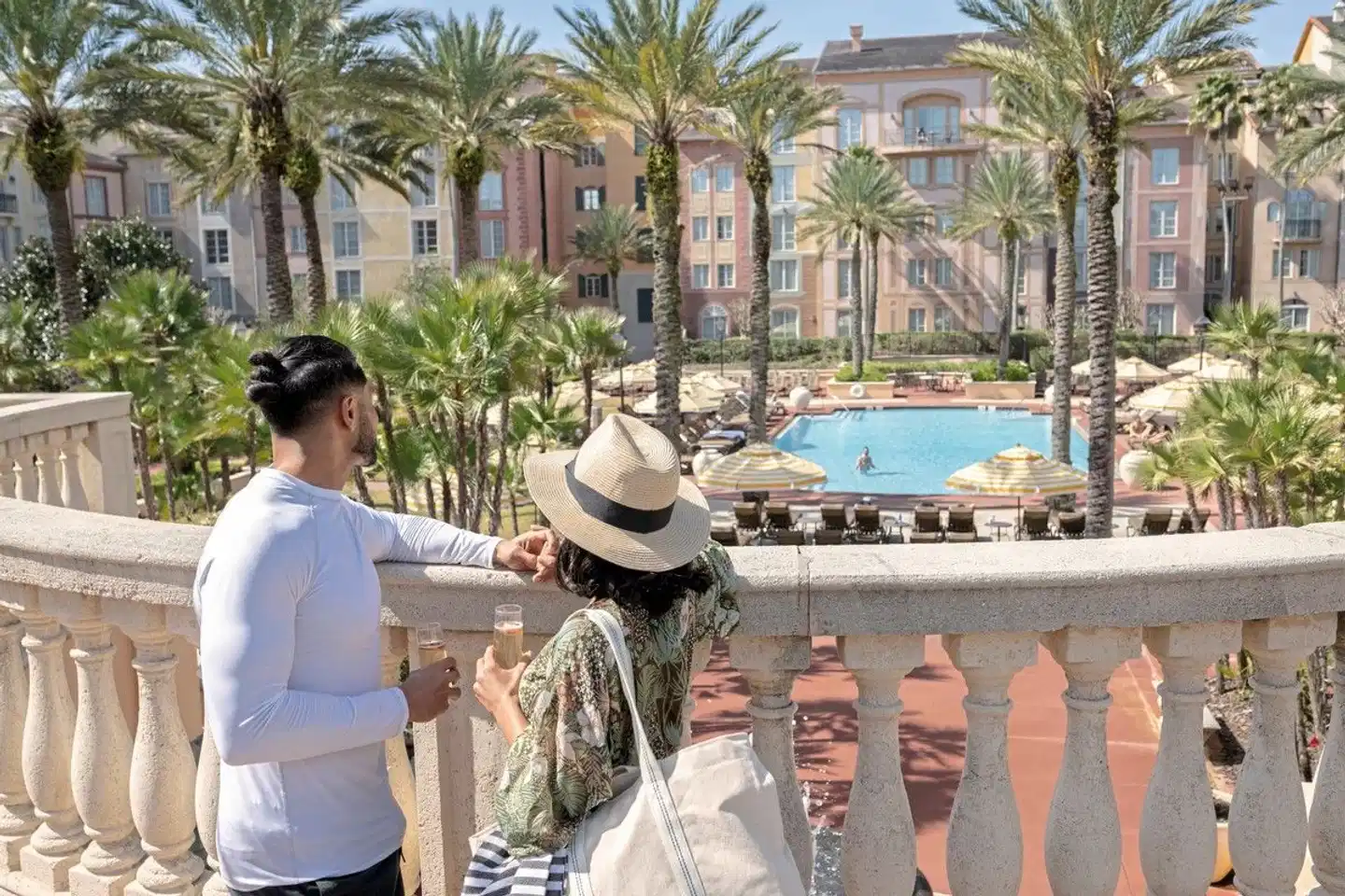 Loews Portofino Bay Hotel at Universal Orlando Terrasse