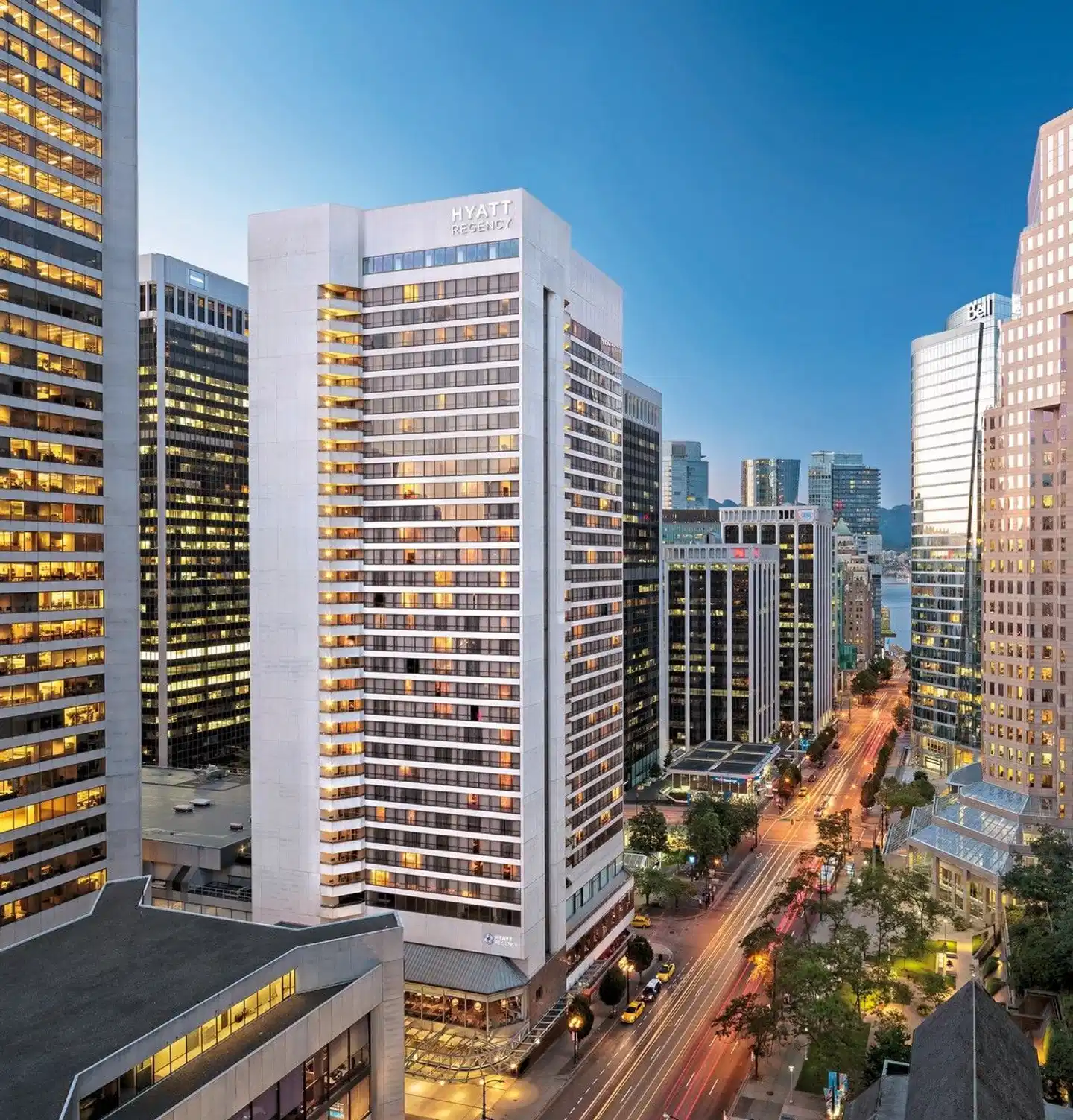 Hyatt Regency Vancouver Aussenansicht