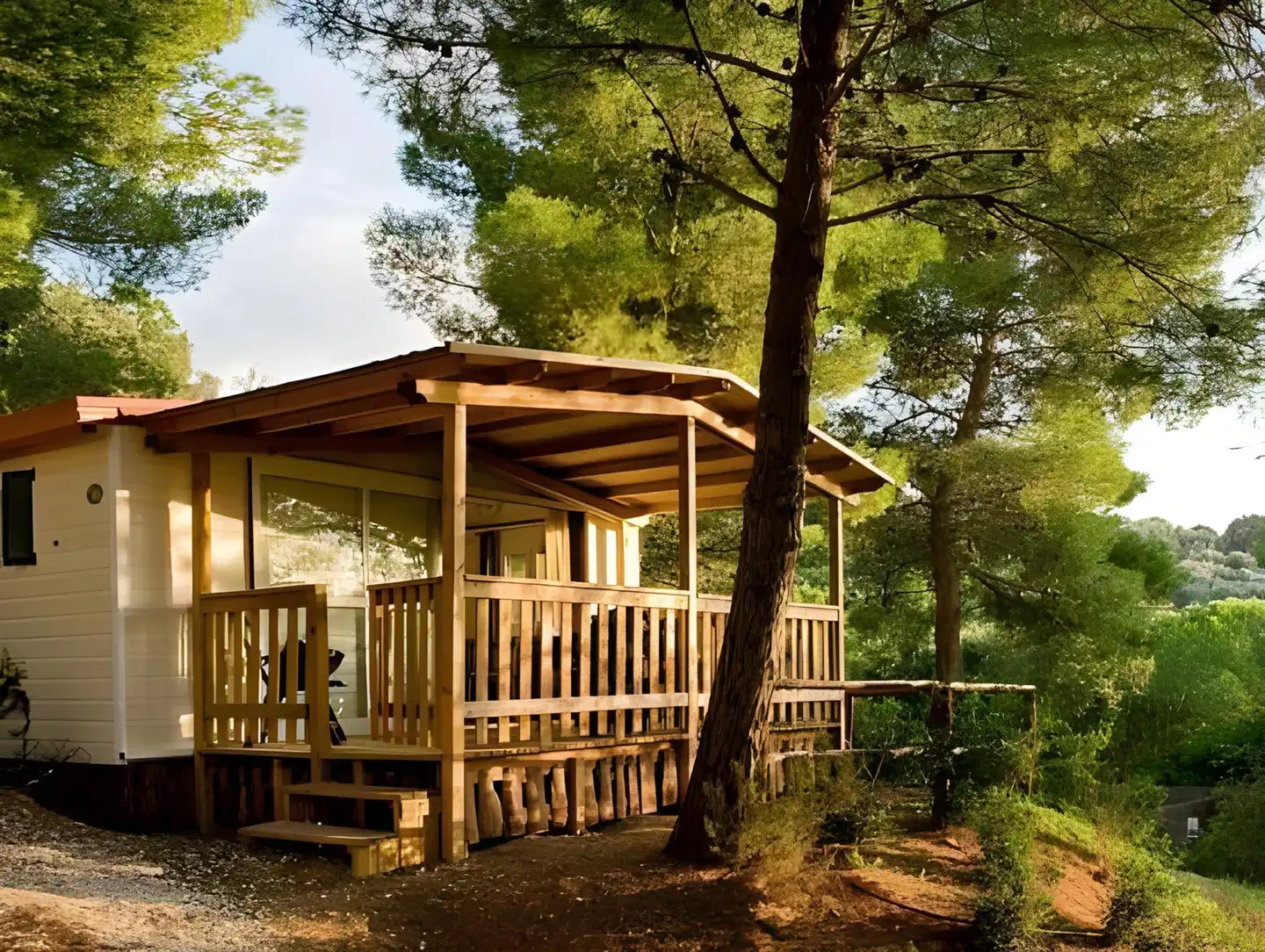 Camping Village Rosselba Le Palme Garten