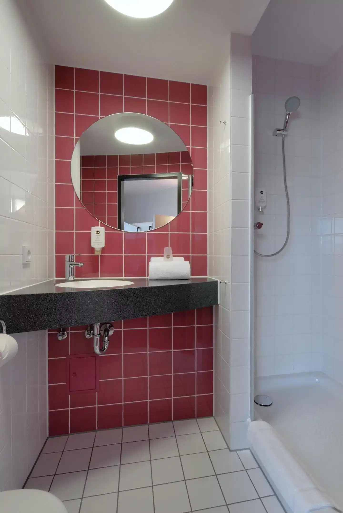 B&B Hotel Heidelberg Badezimmer