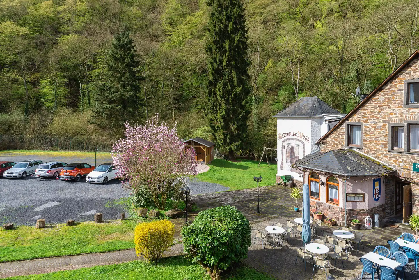 Mühlenhotel Konschake Garten