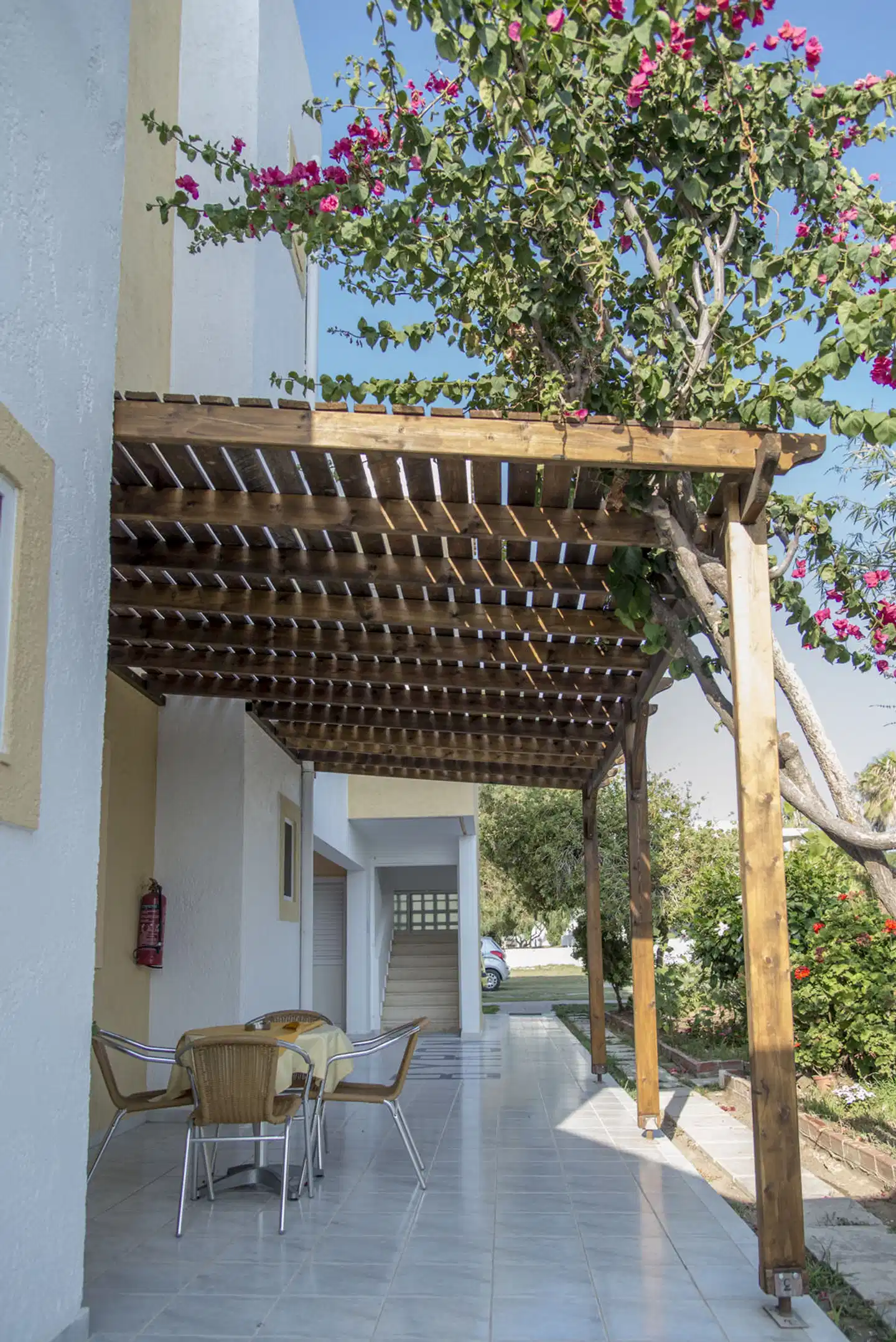 Byron Apartments Terrasse