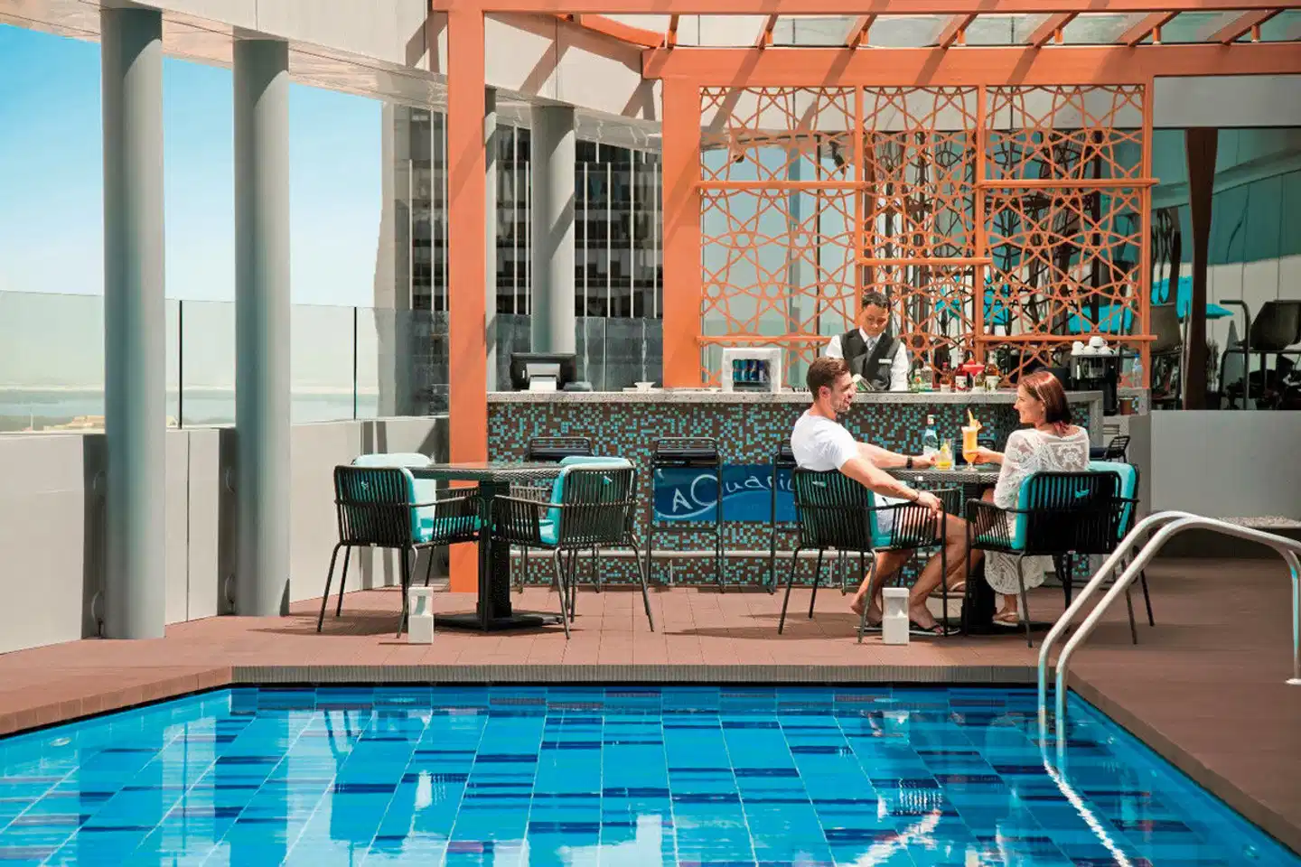 Pearl Rotana Capital Centre, Abu Dhabi Hallenbad