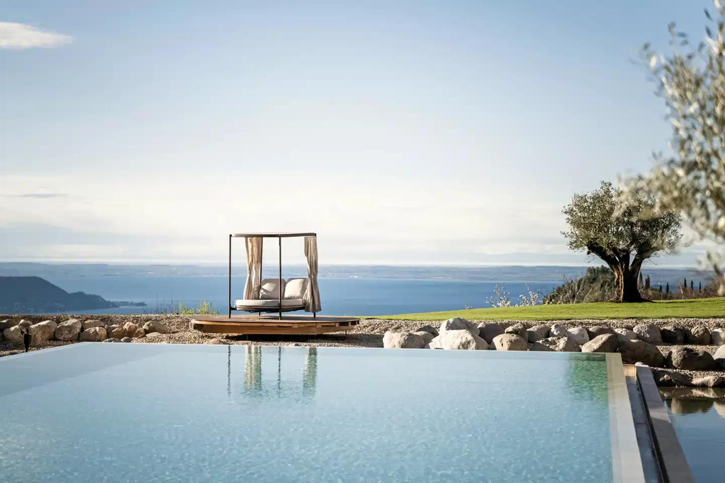 Stroblhof Lake Garda Pool