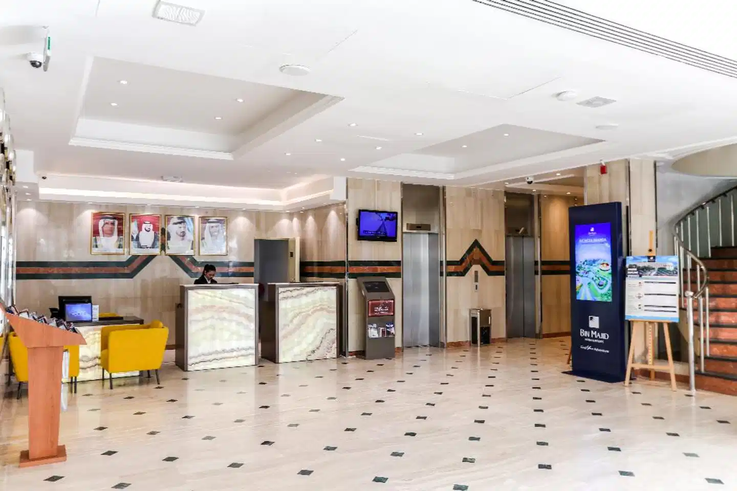 BM Beach Hotel Lobby