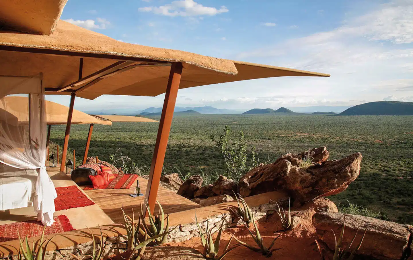 Kenia für Genießer Terrasse