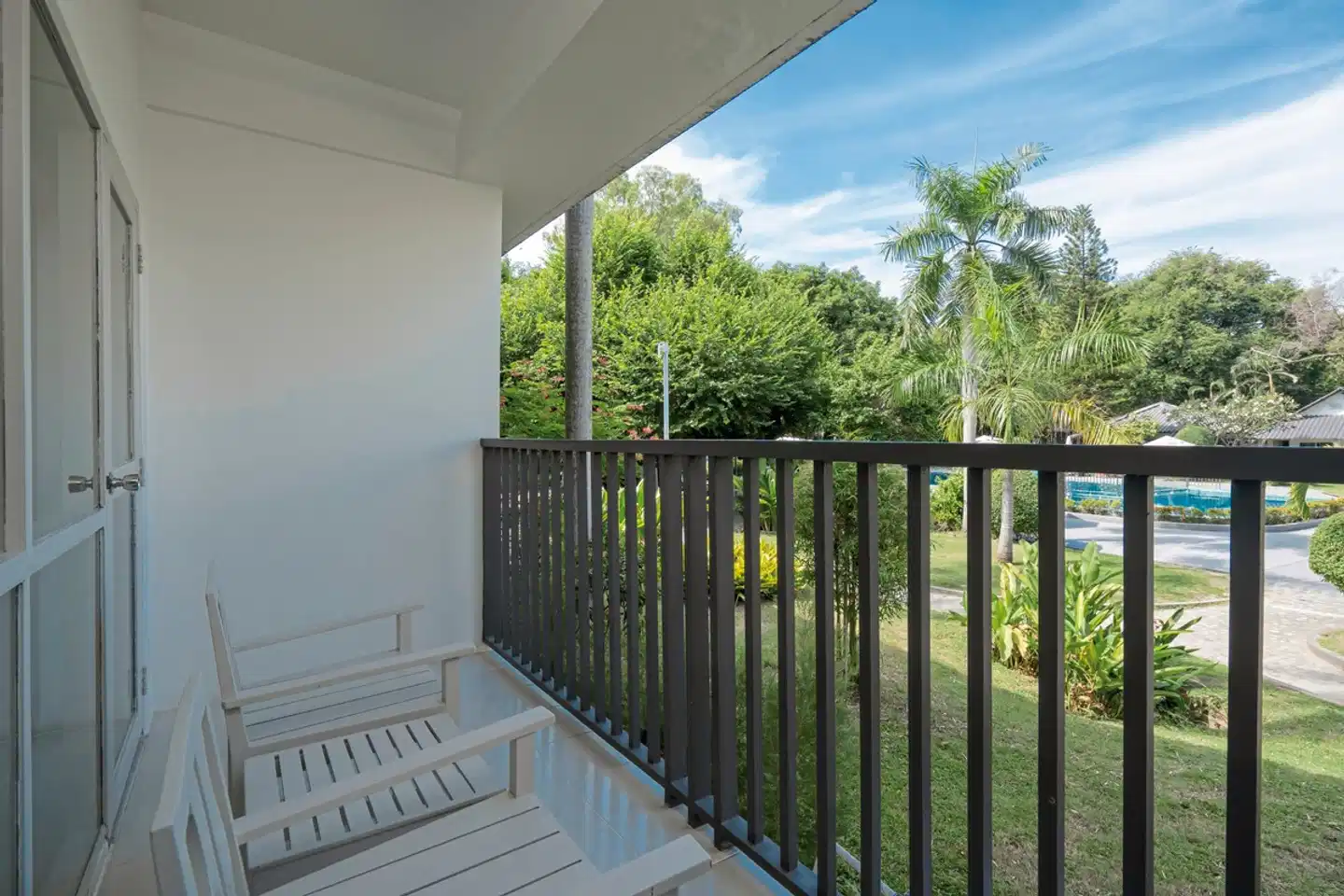 Sunshine Garden Resort Terrasse