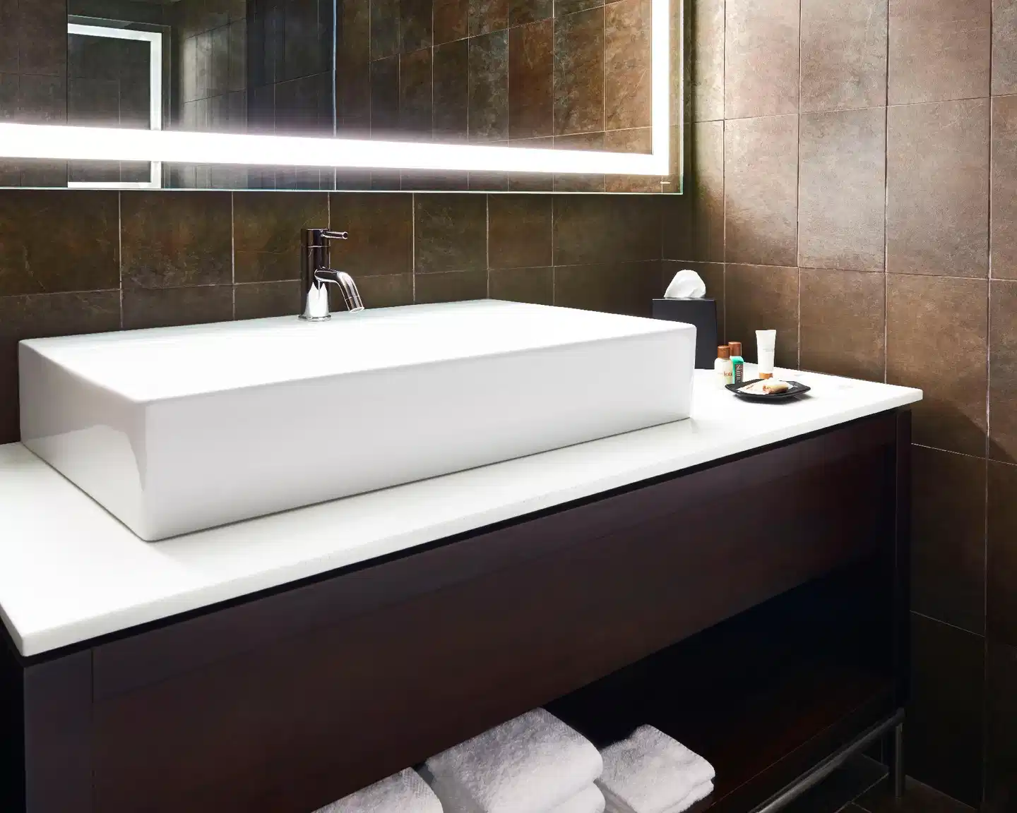 Sheraton Charlotte Hotel Badezimmer