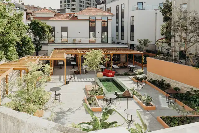 The Editory Garden Baixa Porto Hotel Aussenansicht