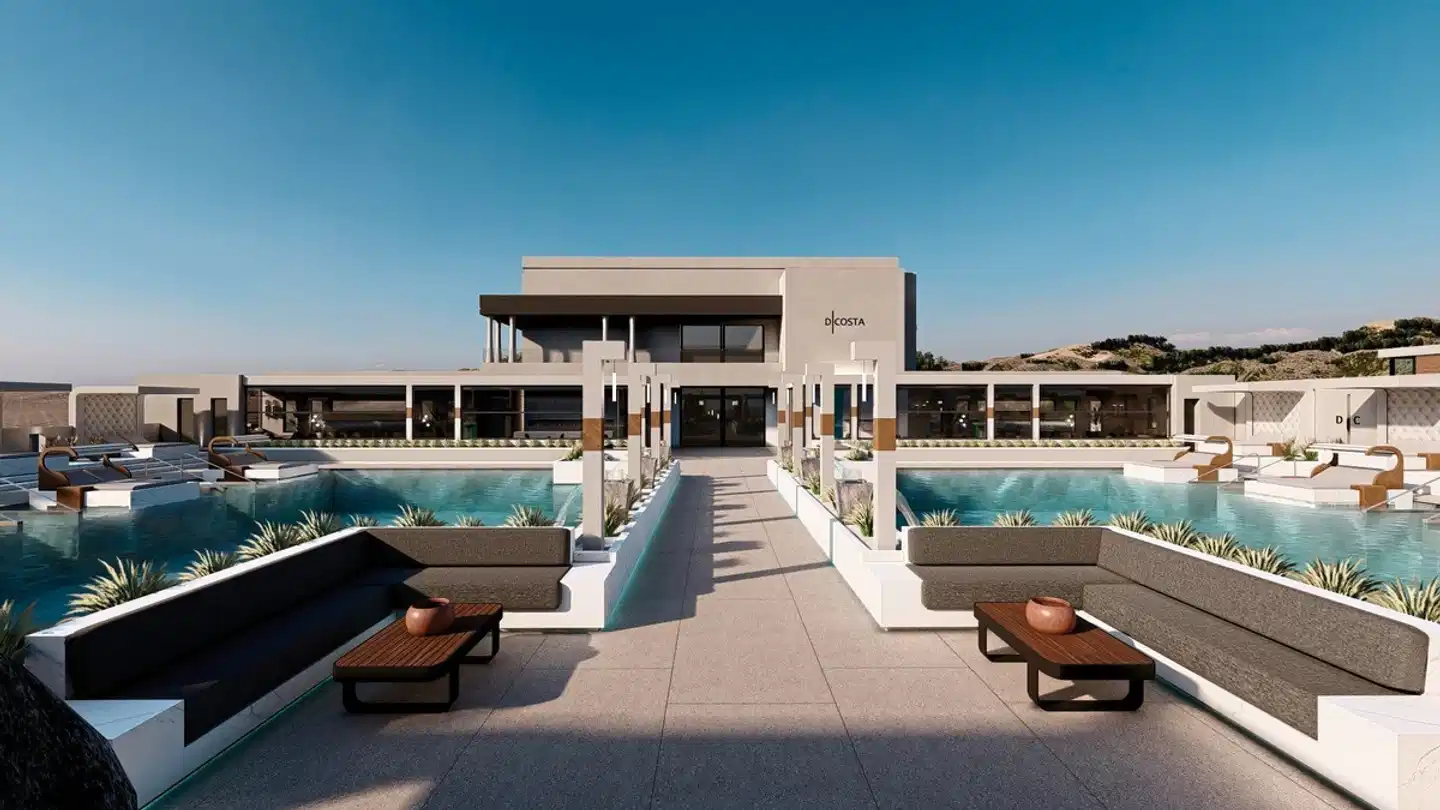 DICOSTA Boutique & Wellness Beachfront Hotel Terrasse