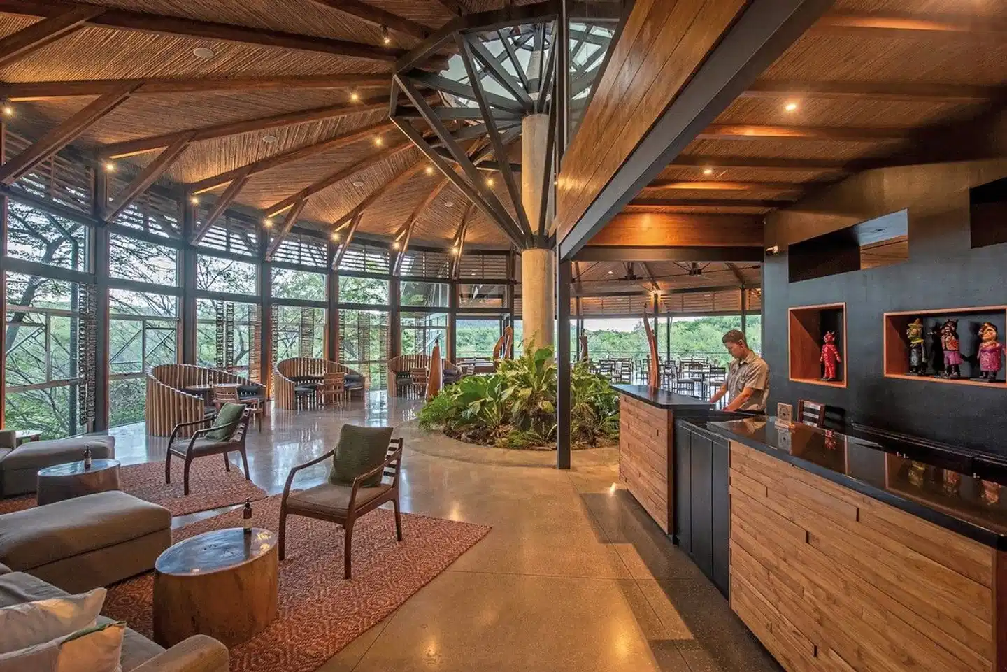 Río Perdido Hotel & Thermal River Lobby