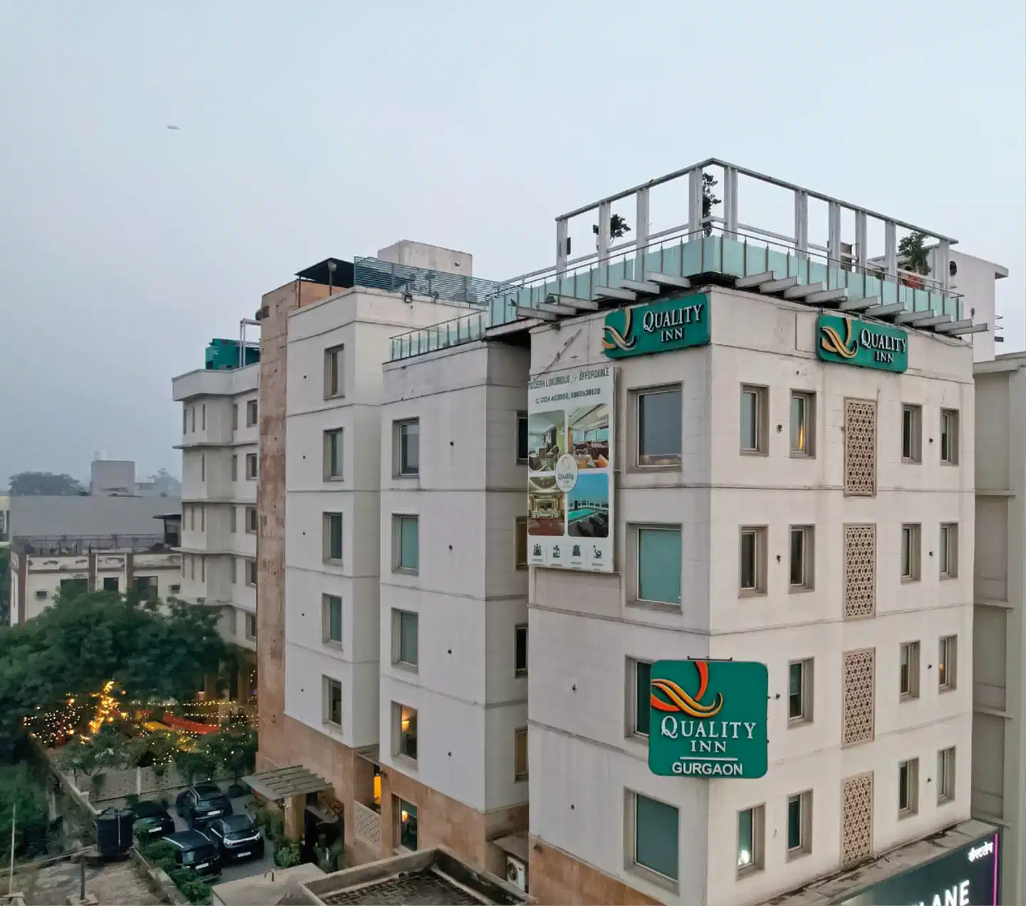 Quality Inn Gurgaon Aussenansicht