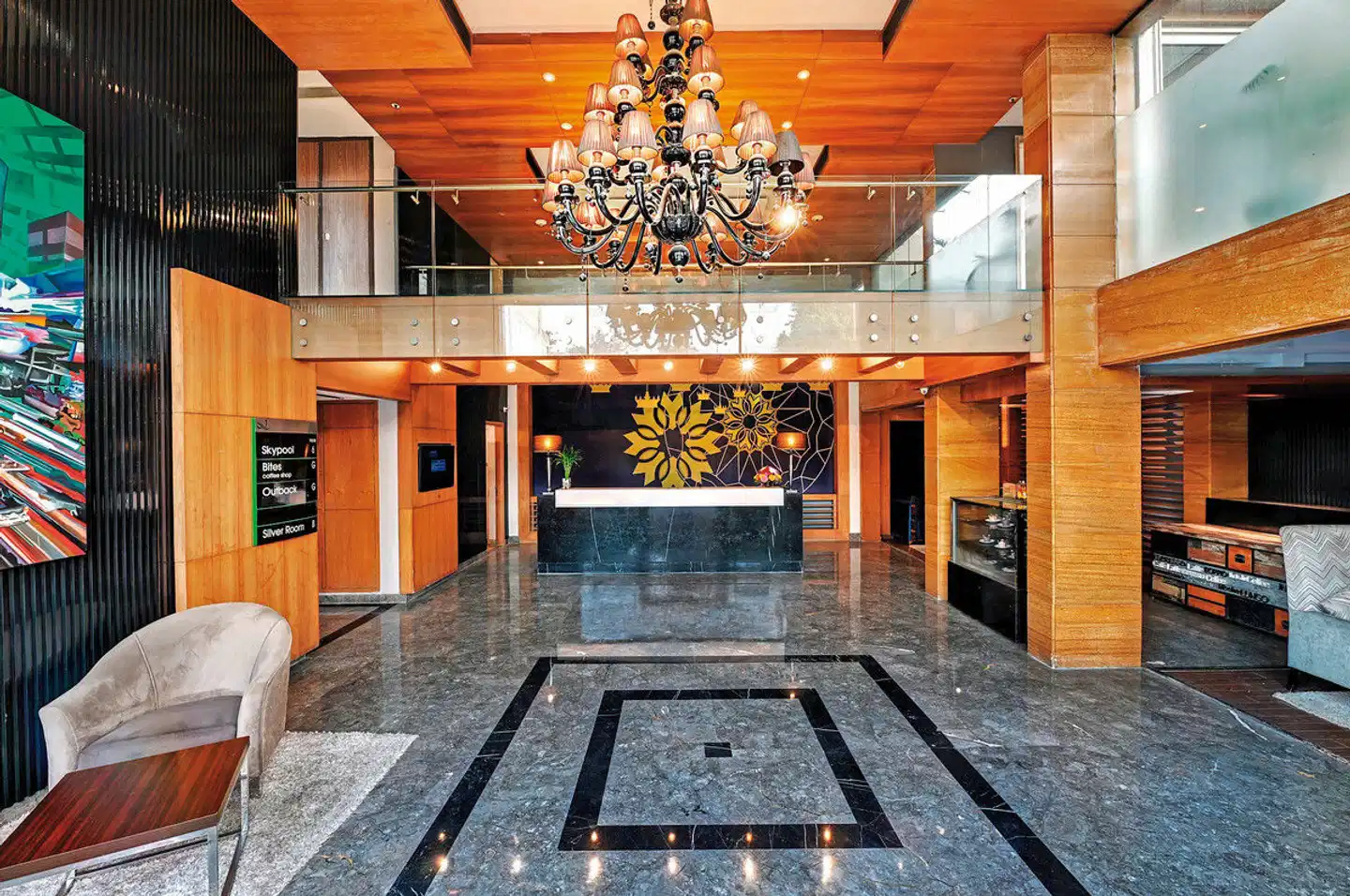 Quality Inn Gurgaon Lobby