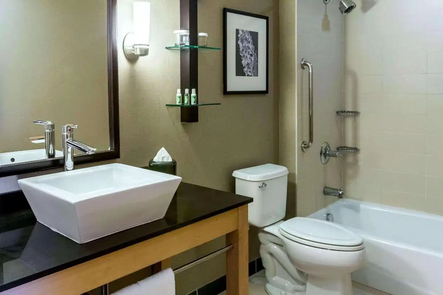 Cambria Suites Rapid City Badezimmer