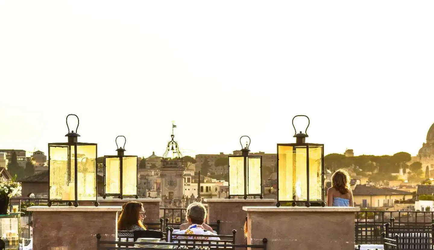 Eitch Borromini Palazzo Pamphilj Terrasse