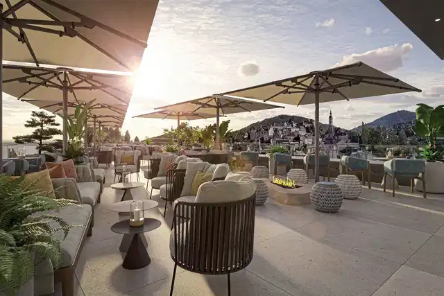 Steigenberger Icon Europäischer Hof Terrasse