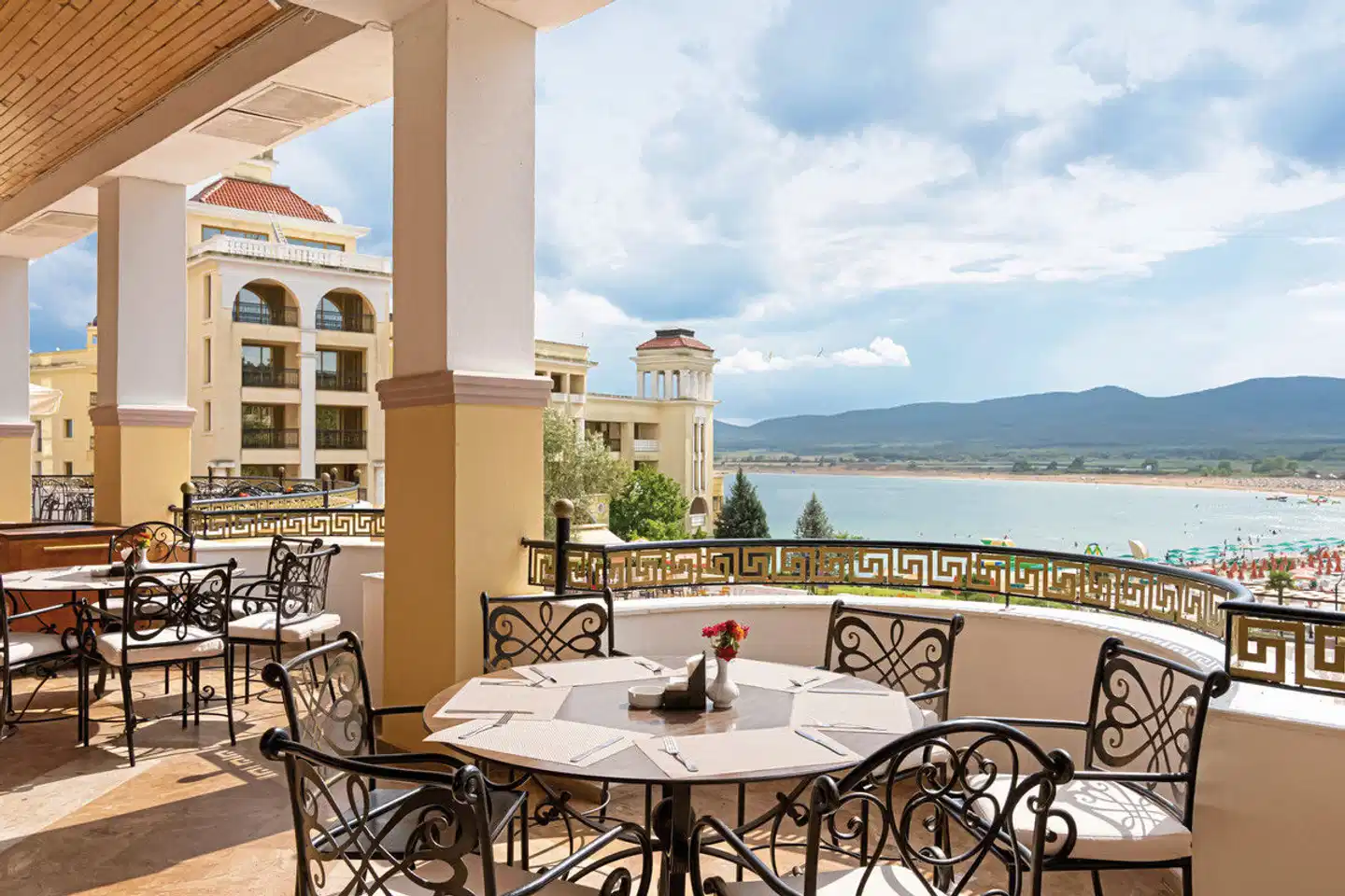 Duni Royal Resort Marina Palace Terrasse